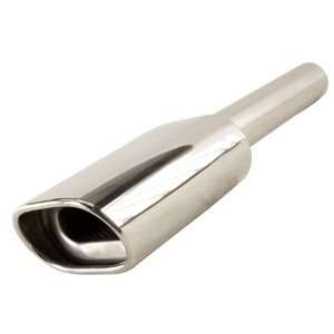 Shepherd Auto Parts 2 Weld On Stainless Steel Slanted Oval Exhaust 