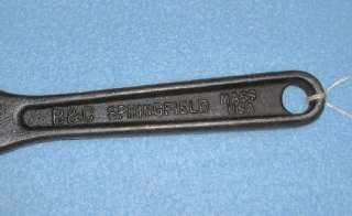 Bemis & Call B & C No. 75A Adjustable Wrench 10 Inch  