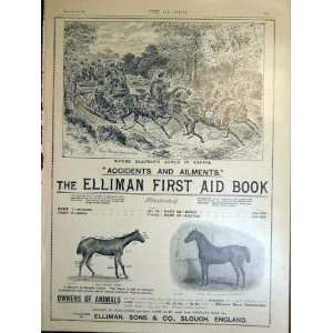  Elliman Advert First Aid Book Accidents Ailments 1899 