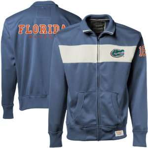  NCAA Florida Gators Royal Blue Ace Full Zip Track Jacket 