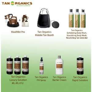 Tan Organics Pro Tanning Kit Beauty