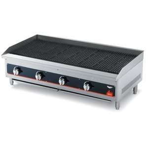 Vollrath 40837 Cayenne 48 Charbroiler   Radiant / Lava Rock 112,000 