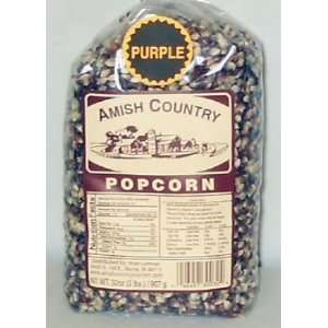 Purple Amish Country Popcorn, 6 lb Bag Grocery & Gourmet Food