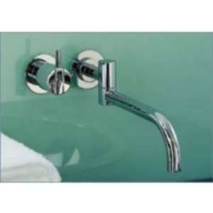Vola Faucets 131M Vola 1 Handle Wall Mixer W Med Lvr Double Swvl Spout 