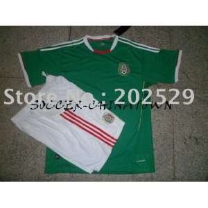  new style 2011 2012 national mexico home soccer uniforms 