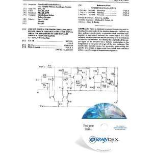   PRODUCING AN OUTPUT SIGNAL FROM A VARIABLE AMPLITUDE 