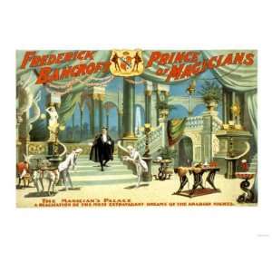  Frederick Bancroft, Prince of Magicians Giclee Poster 