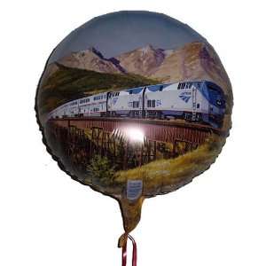  18 inch Amtrak Train Party Mylar Balloon Toys & Games