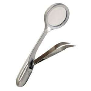  Tweezer with LED Lighted Magnifier