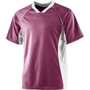  Augusta Sportswear Wicking Custom Soccer Shirt MAROON 