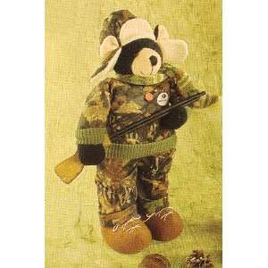  16 Mossy Oak Plush Hunting Camouflage Black Bear Figure 