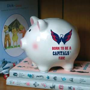   Pack of 3 NHL Born To Be A Capitals Fan Piggy Banks