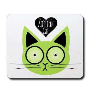 Zombie Cat Cute Mousepad by 
