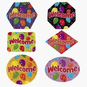  Welcome Cutouts   Party Decorations & Wall Decorations 