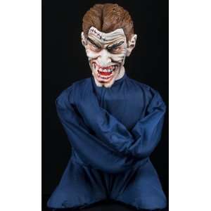   Scary Insane Inmate Straight Jacket Animatronic Prop Toys & Games