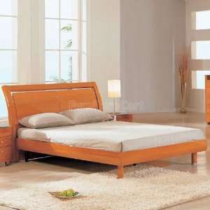 Global Furniture Emily Cherry Platform Bed (King) EMILY CH KB  