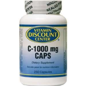   Vitamin Discount Center   250 Capsules Vitamin C Health & Personal