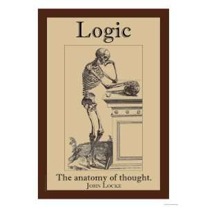  Logic, The Anatomy of Thought Giclee Poster Print by John 