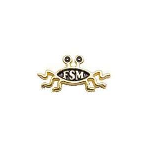  Flying Spaghetti Monster FSM lapel pin 