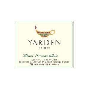    Yarden Mount Hermon White 2010 750ML Grocery & Gourmet Food