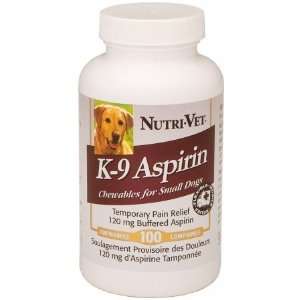    Nutri vet Nutritionals Small Dog K9 Aspirin 02441