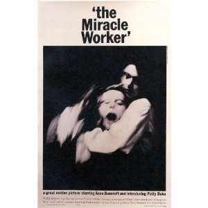  The Miracle Worker (1962) 27 x 40 Movie Poster Style A 