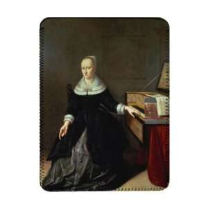 Woman by a Virginal by Godaert Kamper   iPad Cover (Protective Sleeve 