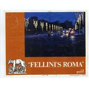  Fellinis Roma Movie Poster (11 x 14 Inches   28cm x 36cm 