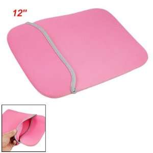  Flap Closure Pink Case Pouch for 12 Screen Notebook Electronics