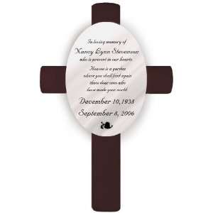  Personalized Memorial Cross   Heaven
