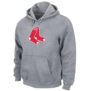   Sox Grey Suedetek Patch Hooded Pullover Sweatshirt