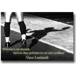  Vince Lombardi Quote   Perfection   Classroom Motivational 