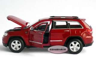 New JEEP Cherokee 124 Alloy Diecast Model Car With Box Red B515 