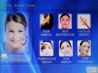 IPL Hair Removal Acne Skin Rejuvenation Spa Equipment  