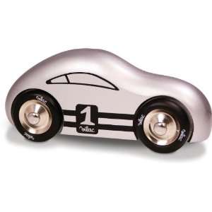  Vilac Race Car Toy, Silver Baby
