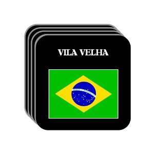  Brazil   VILA VELHA Set of 4 Mini Mousepad Coasters 