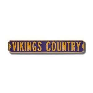 Minnesota Vikings Vikings Country Street Sign Sports 