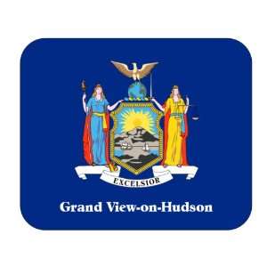  US State Flag   Grand View on Hudson, New York (NY) Mouse 