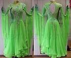 Bd1187 Lady Ctystal 35 Gross UK6/US4 Ballroom Smooth Dance Dress Gown