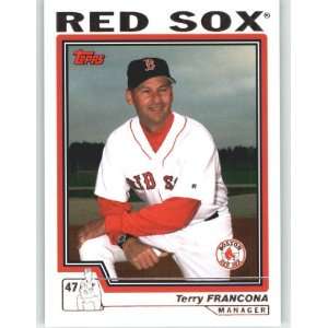  2004 Topps Chrome Traded Refractors #T66 Terry Francona MG 