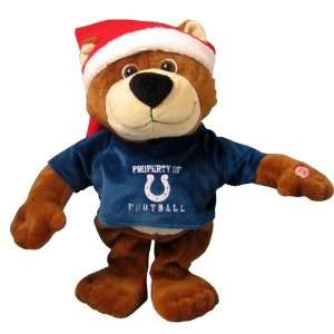   Colts NFL Animated Dancing Holiday Bear
