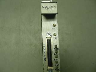 Motorola VME Board MVME2700 760 I/O  