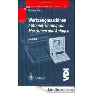   Anlagen (VDI Buch) (German Edition) eBook Manfred Weck Kindle Store