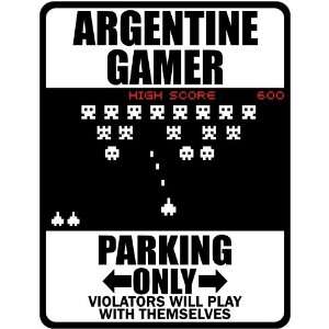     80S Game)  Argentina Parking Sign Country