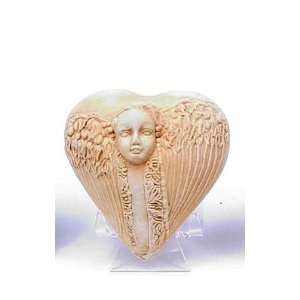  J Davis Studios Angel Heart Rattle   Centered Face 