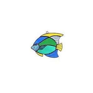  Tropical Fish   Blue Suncatcher