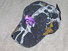 MOTHWING HATS   MEMPHIS STATE   BLACK, WHITE & BROWN CAMO   FRAYED 