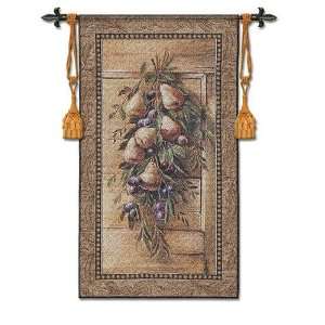  Poetic Pears Wall Hanging   26 x 47