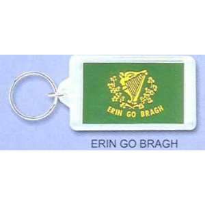  Erin Go Bragh   Plastic Key Rings Patio, Lawn & Garden