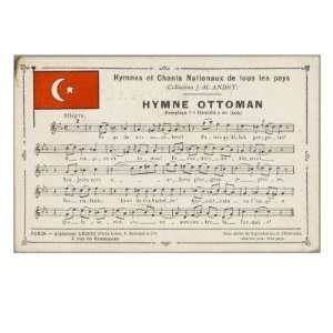 An Ottoman National Anthem, Which Replaced the Previous Version in 